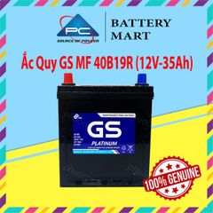 Ắc Quy GS MF 40B19R (12V-35AH)