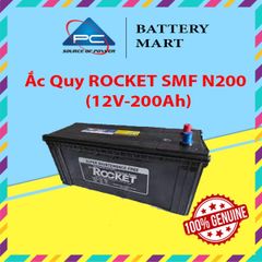 Ắc Quy Ô Tô ROCKET SMF N200 (12V-200Ah)