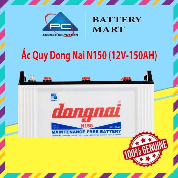 Ắc Quy Dong Nai N150 (12V-150AH)