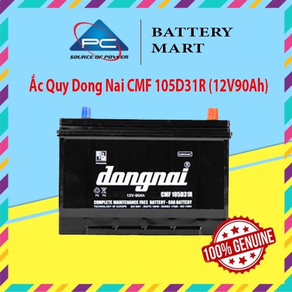 Ắc Quy Dong Nai CMF 105D31R (12V90Ah)