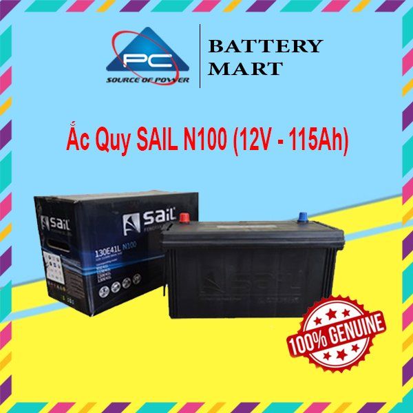 Ắc Quy SAiL MF N100 / 130E41R (12V - 115Ah)