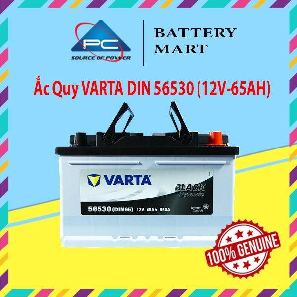 Ắc Quy VARTA DIN 56530 (12V-65AH)