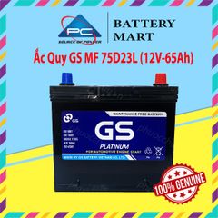 Ắc Quy GS MF 75D23L (12V-65AH)