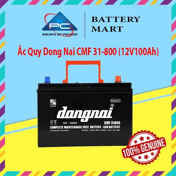 Ắc Quy Dong Nai CMF 31-800 (12V100Ah)