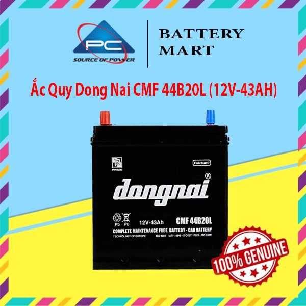 Ắc Quy Dong Nai CMF 44B20L (12V-43AH)