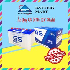 Ắc Quy GS N70 (12V-70AH)