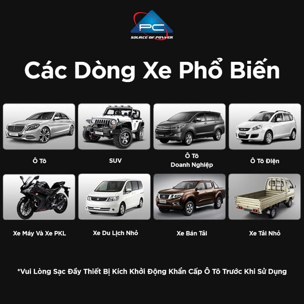 Kích bình ô tô LEKIMA LJS800 dùng cho các dòng xe phổ biến: ô tô, SUV, xe điện, xe máy PKL, xe tải nhỏ