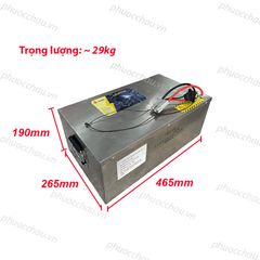 Pin Lithium, Pin Sắt LifePO4 dung lượng 72V - 45Ah dùng cho xe máy điện