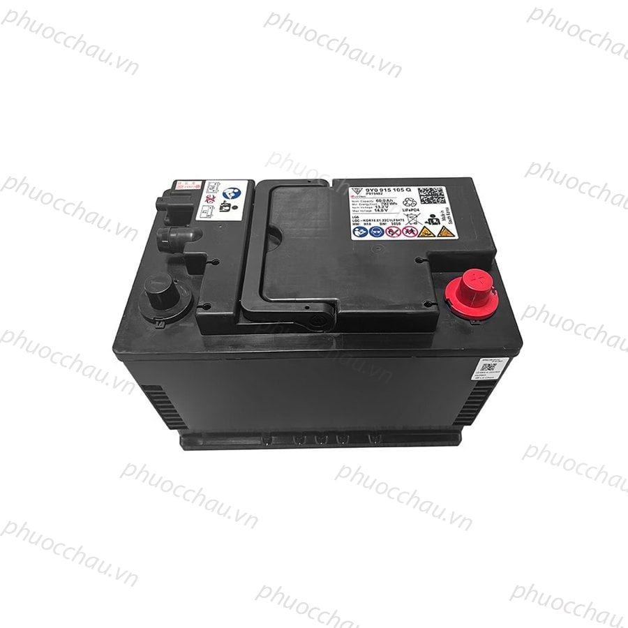 Ắc quy Lithium LFP 9Y0 915 105, pin khởi động hiệu suất cao dùng cho xe Porsche Cayenne