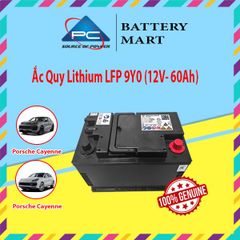 Ắc quy Lithium LFP 9Y0 915 105, pin khởi động hiệu suất cao dùng cho xe Porsche Cayenne
