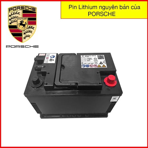 Ắc quy Lithium LFP 9Y0 915 105, pin khởi động hiệu suất cao dùng cho xe Porsche Cayenne