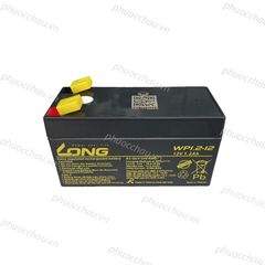 Ắc Quy LONG WP1.2-12  12V 1.2AH Chính Hãng Dùng Cho Lưu Điện Cửa Cuốn, Cân Điện Tử, UPS,...