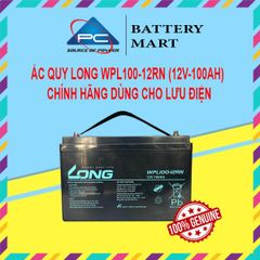 Ắc Quy LONG WPL100-12RN (12V-100Ah)