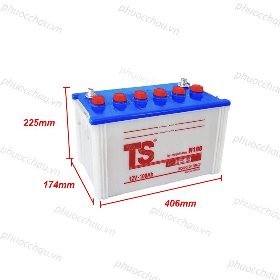 Ắc Quy Tia Sáng N100 12V-100Ah