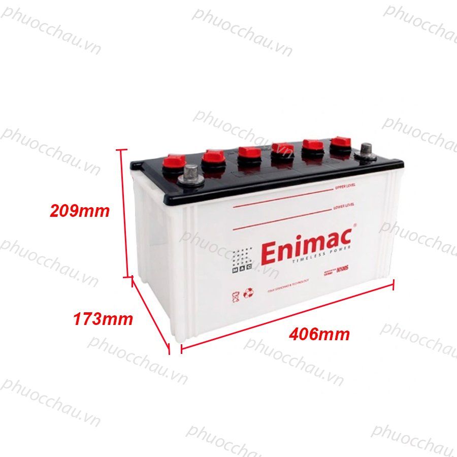 Bình Ắc Quy ENIMAC N100S (12V-95Ah)