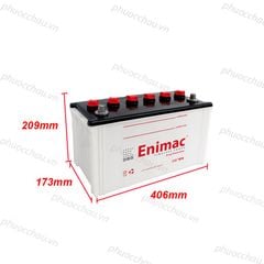 Bình Ắc Quy Xe Tải, Xe Ô Tô 12V-110Ah, Ắc Quy ENIMAC N110P