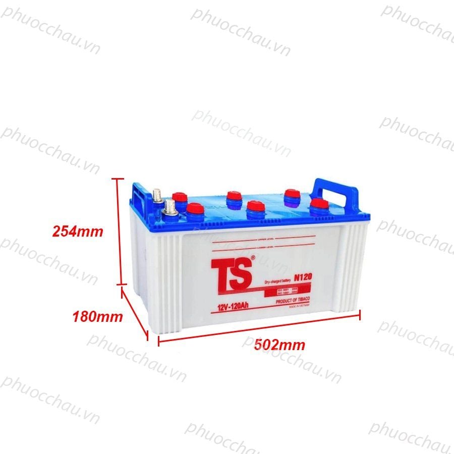 Ắc Quy Tia Sáng N120 12V-120Ah