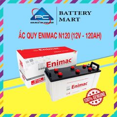 Bình Ắc Quy ENIMAC N120 (12V-120Ah)
