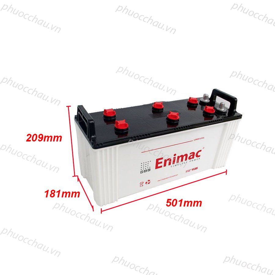 Bình Ắc Quy ENIMAC N120S (12V-110Ah)