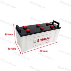 Bình Ắc Quy Xe Tải, Xe Ô Tô 12V-130Ah, Ắc Quy ENIMAC N120P