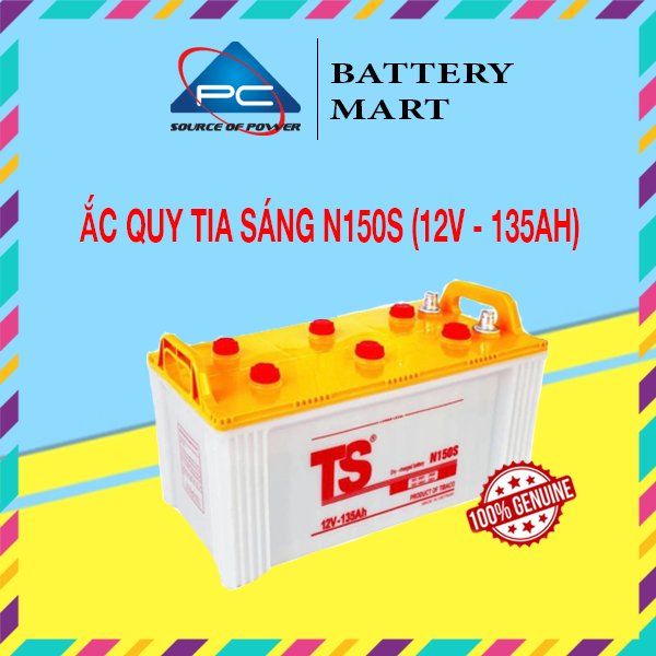 Ắc Quy Tia Sáng N150S 12V-135Ah