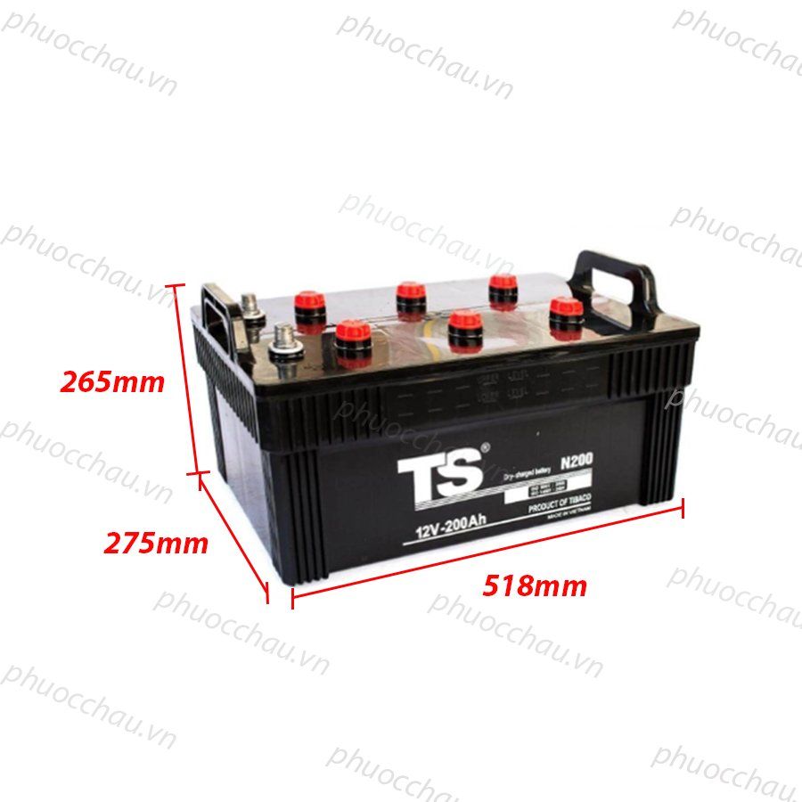 Ắc Quy Tia Sáng N200 12V-200Ah