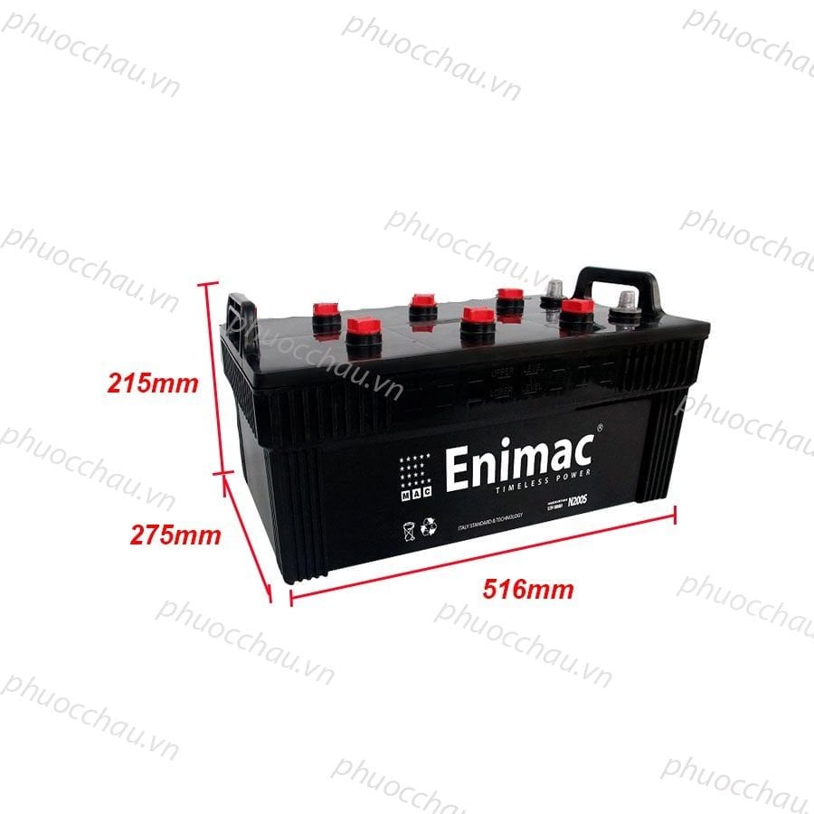 Bình Ắc Quy ENIMAC N200S (12V-180Ah)