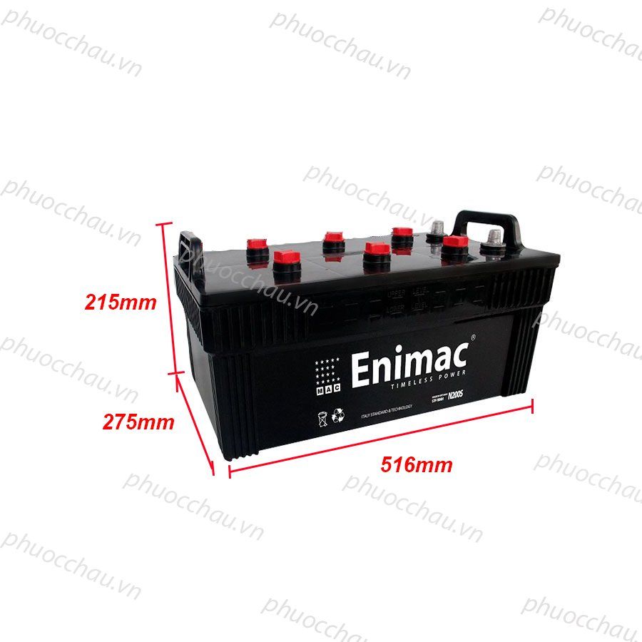 Bình Ắc Quy ENIMAC N200Z (12V-210Ah)
