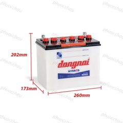 Ắc Quy DongNai N50Z 12V-60AH
