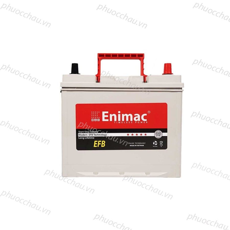 Bình Ắc Quy ENIMAC EFB N55/65B24L (12V-52AH)