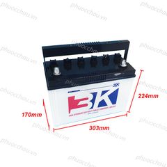 Bình Ắc Quy Xe Tải, Xe Ô Tô 12V-70Ah, Ắc Quy 3K N70