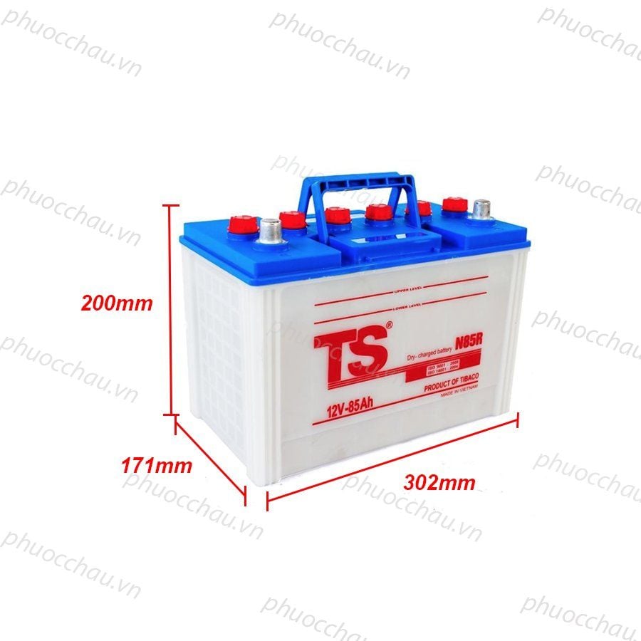 Ắc Quy Tia Sáng N85 L/R 12V-85Ah