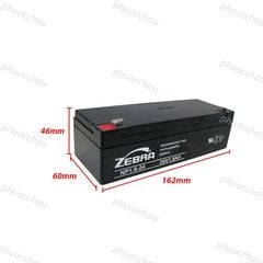 Ắc Quy 24V Zebra NP1.8-24 24V-1.8AH