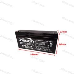 Ắc Quy 24V Zebra NP2.3-24 24V-2.3AH