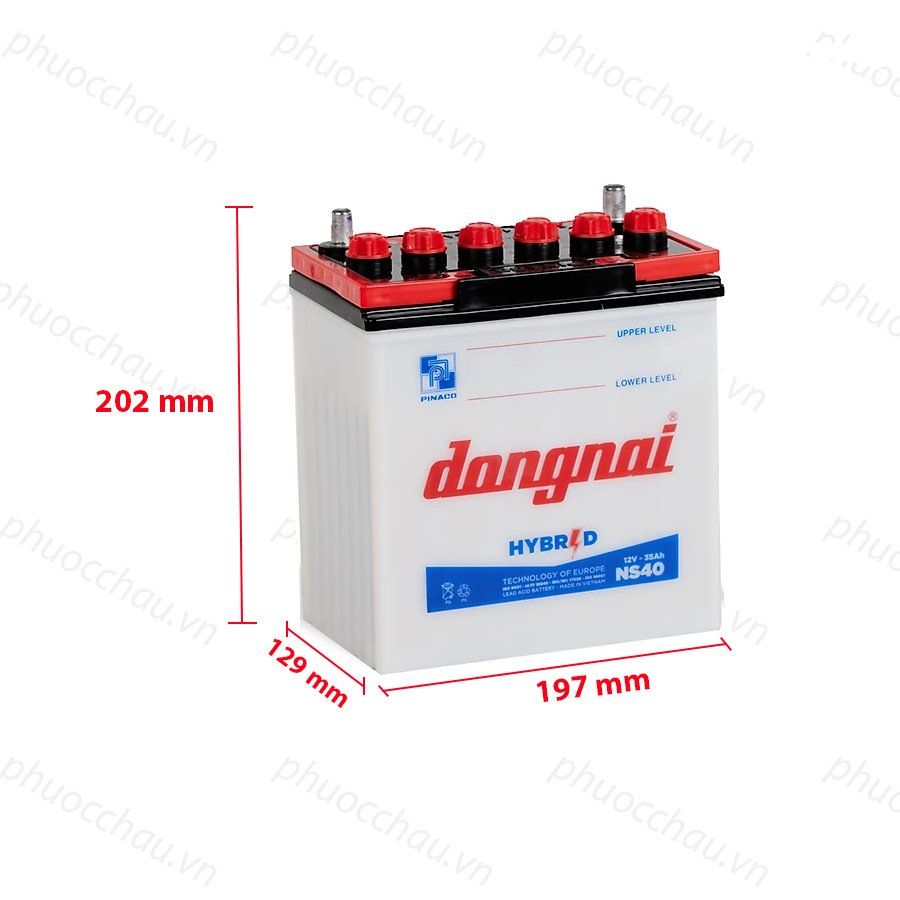 Ắc Quy DongNai NS40 12V-35AH