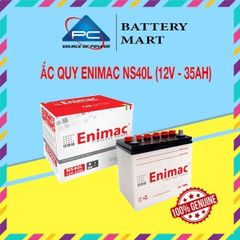 Bình Ắc Quy ENIMAC NS40L/R (12V-35Ah)