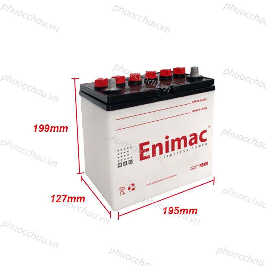 Bình Ắc Quy ENIMAC NS40L/R (12V-35Ah)