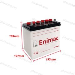 Bình Ắc Quy ENIMAC NS40L/R (12V-35Ah)