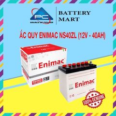 Bình Ắc Quy ENIMAC NS40Z/ZL(S) (12V-40Ah)