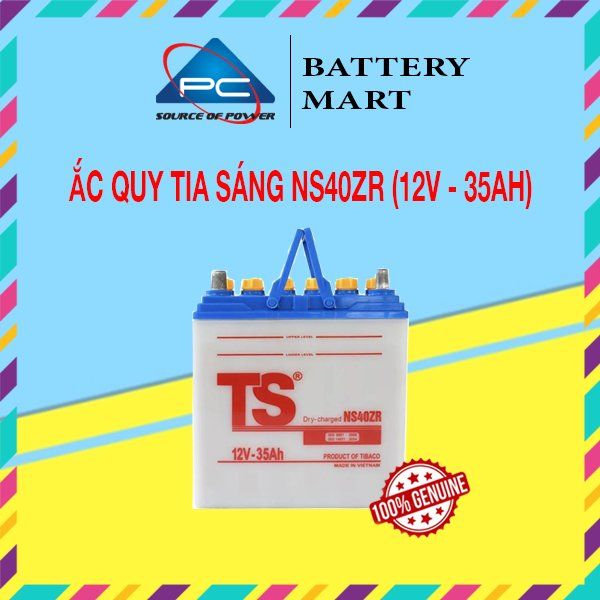 Ắc Quy Tia Sáng NS40Z L/R/LS 12V-35Ah