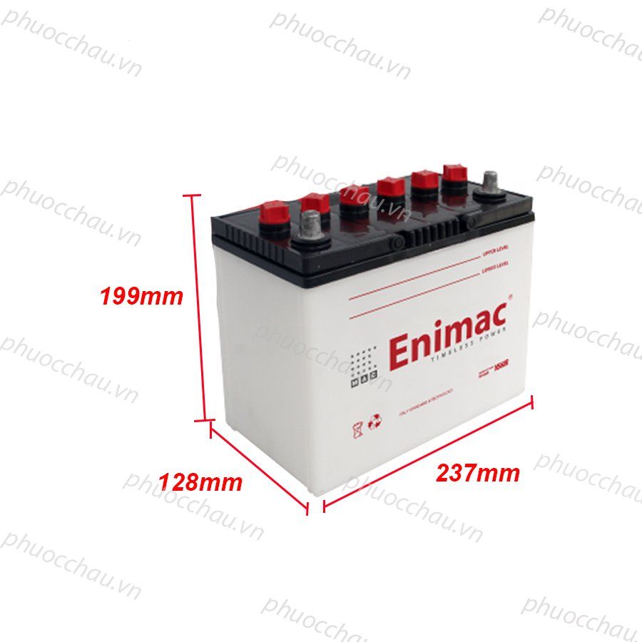 Bình Ắc Quy ENIMAC NS60 L/R (S) (12V-45Ah)