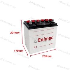 Bình Ắc Quy ENIMAC NS70 (12V-65Ah)