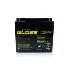 Bình Ắc Quy Khô GLOBE WP20-12IE | WP20-12NE 12V - 20Ah, ắc quy dùng cho loa kéo, lưu điện