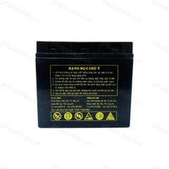 Bình Ắc Quy Khô GLOBE WP20-12IE | WP20-12NE 12V - 20Ah, ắc quy dùng cho loa kéo, lưu điện