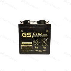 Bình ắc quy khô cho xe máy Dream, Wave, Future, Sirius, Jupiter, Taurus, Mio GS GT6A (12V - 6AH)