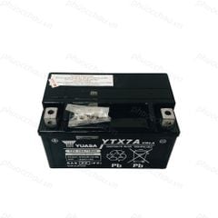 Bình Ắc Quy Khô GS YUASA YTX7A 12V7AH Attila Đời Đầu / Đời 2, Attila Victoria Đời Đầu 2004-2005 (12V-7Ah)