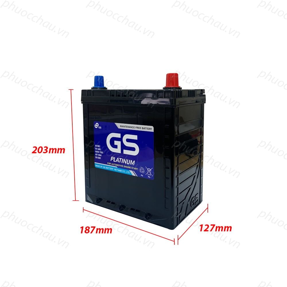 Ắc Quy GS MF 44B19L (12V-40AH)