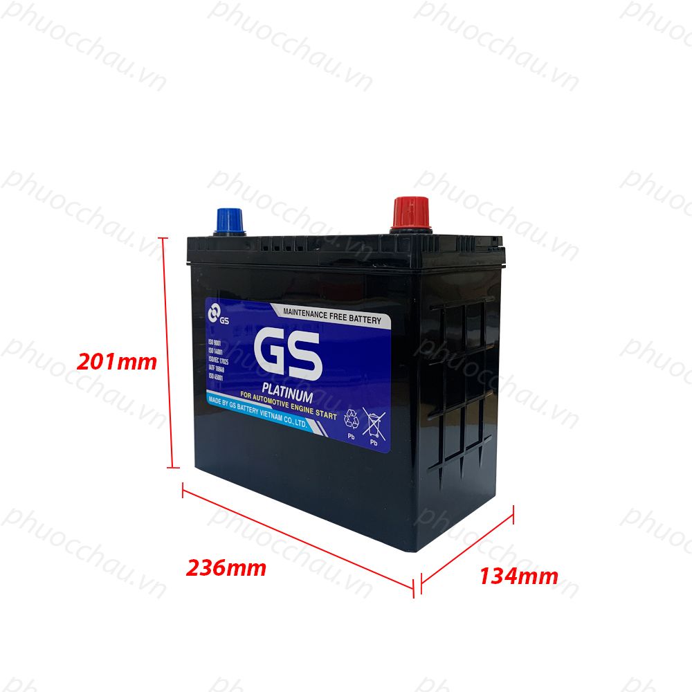 Ắc Quy GS MF 46B24LS (12V-45AH)