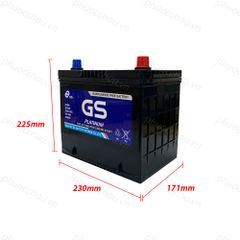 Ắc Quy GS MF 55D23L (12V-60AH)