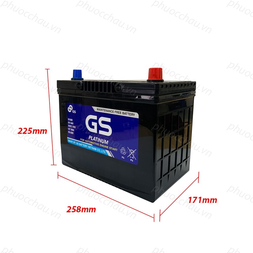 Ắc Quy GS MF 85D26L (12V-75AH)